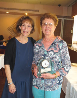 Larc Bookkeeper Shirley Wacker (right) and Susan Weiner (left) 