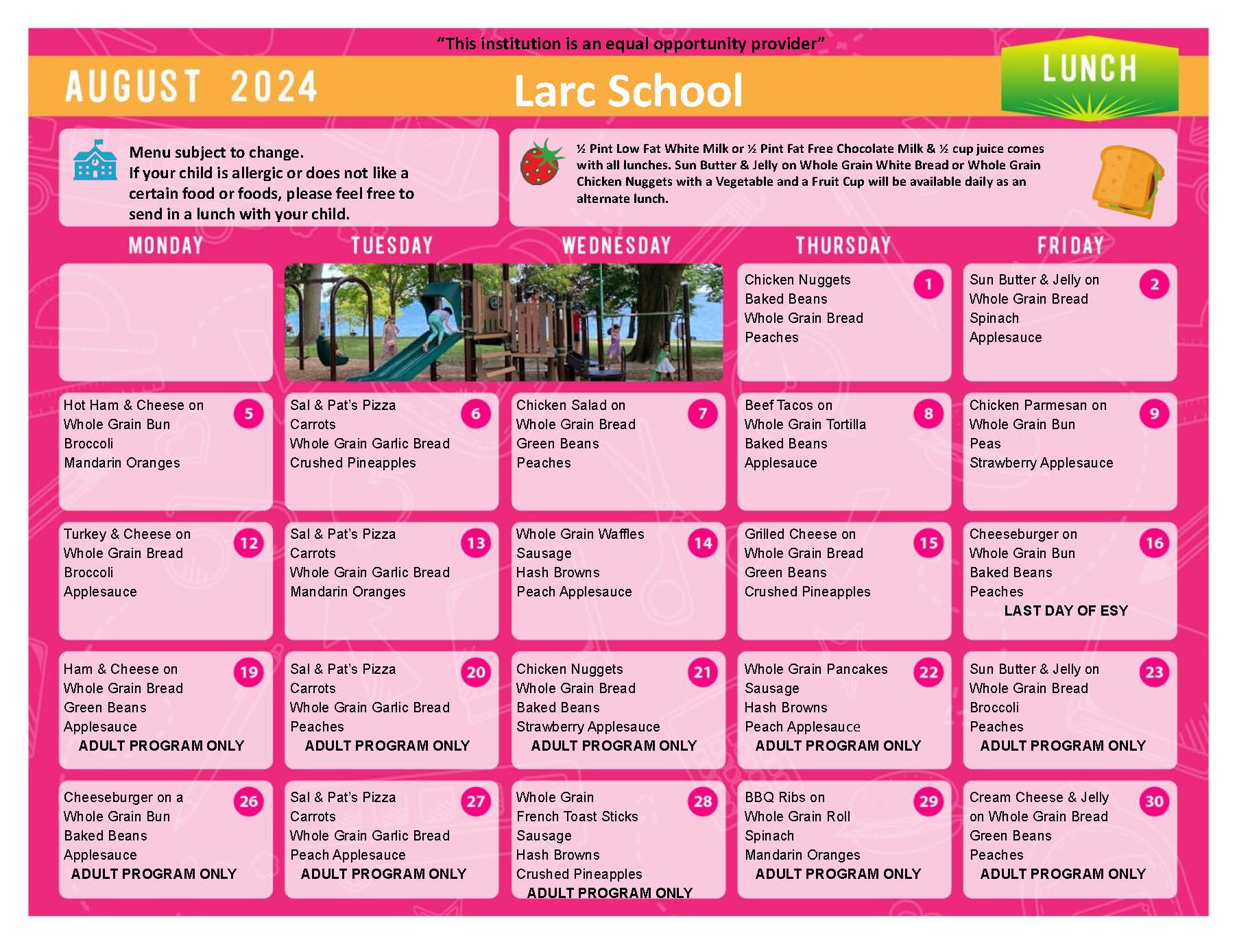 Contact Us Larc School